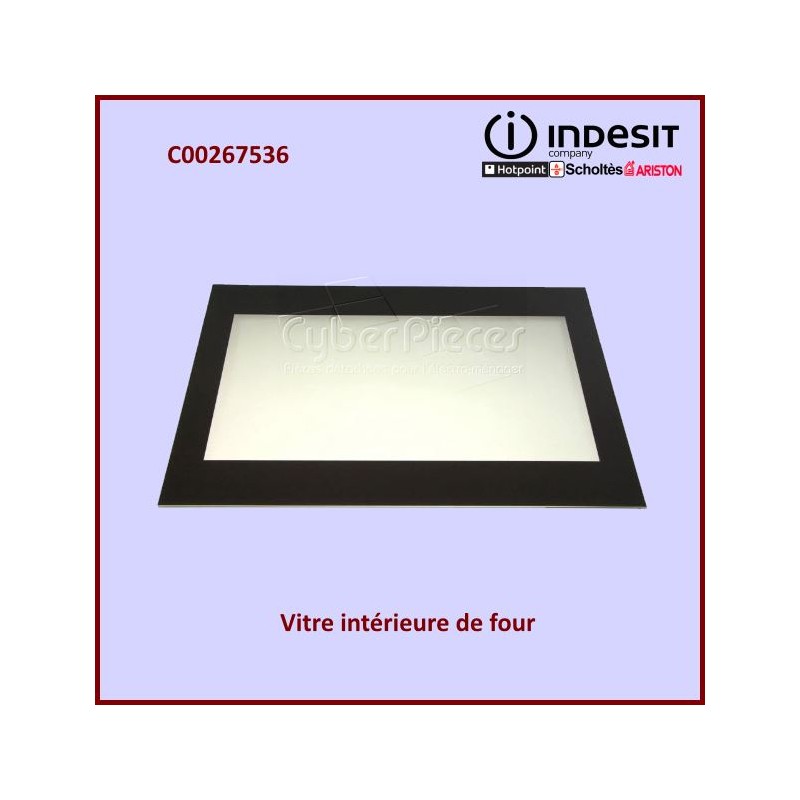 Verre de Porte Interieur Indesit C00267536 CYB-066310