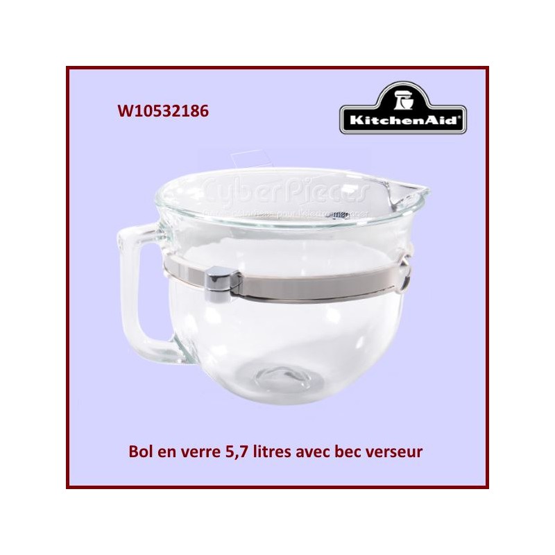 KitchenAid W10223140 Glass Mixer Bowl Cover Lid