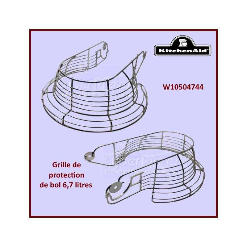 Grille de protection de bol Kitchenaid W10504744 CYB-139298