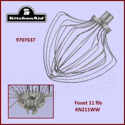 Fouet à 11 fils KN211WW Kitchenaid 9707637 CYB-148191