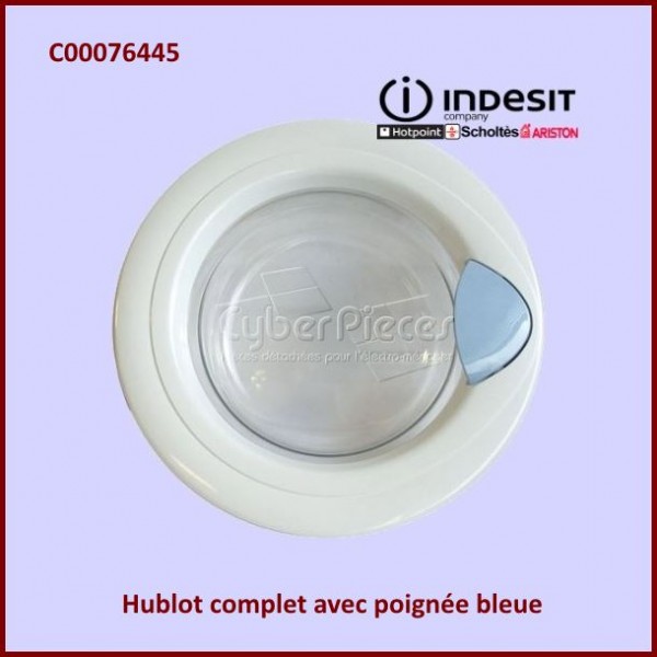 Hublot complet Indesit C00076445 CYB-041928