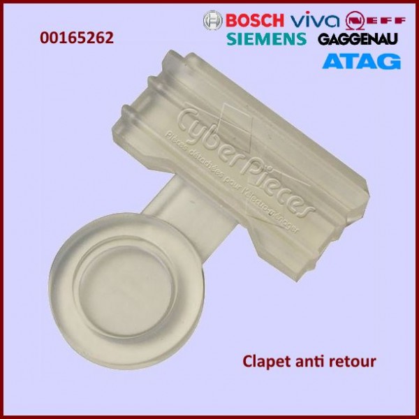 Clapet anti retour Bosch 00165262 - Pièces lave-vaisselle