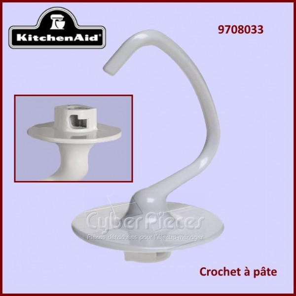 Crochet à pâte blanc Kitchenaid 9708033 CYB-106436