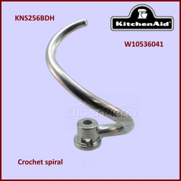 Crochet spiral KNS256BDH Kitchenaid W10536041 CYB-076791