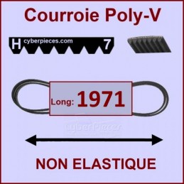 Courroie 1971H7 non élastique CYB-080927