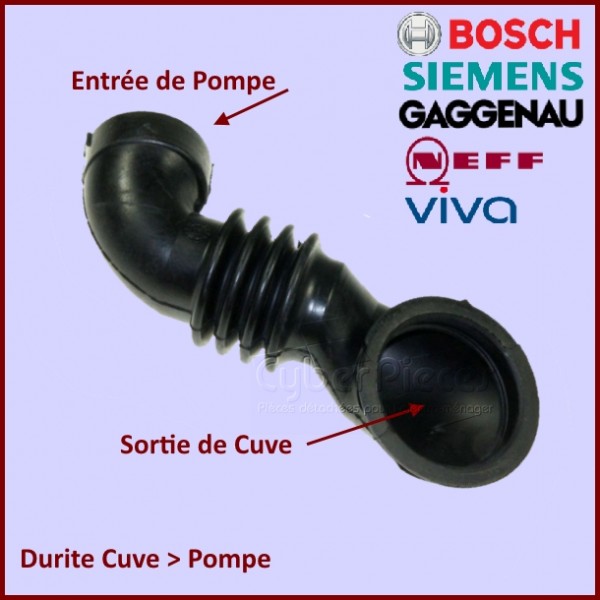 Durite 00652605 Bosch Siemens Durite 00652605 Bosch Siemens