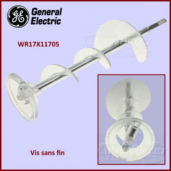 Vis sans fin GE WR17X11705 CYB-425025