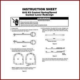 Kit réparation levier de contrôle Kitchenaid 4176230 CYB-265317