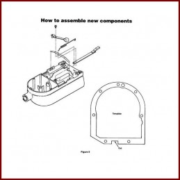 Kit réparation levier de contrôle Kitchenaid 4176230 CYB-265317