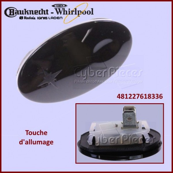 Interrupteur d’allumage Whirlpool 481227618336 CYB-184038