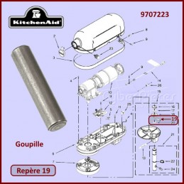 Goupille Kitchenaid 9707223 CYB-267069