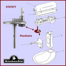 Planétaire gris métallisé Kitchenaid 9707977 CYB-267168