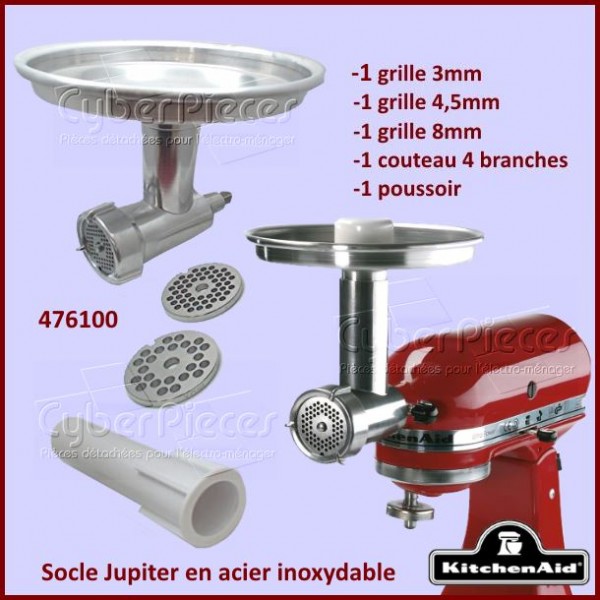 Kit complet hachoir en métal Jupiter Kitchenaid 476100 CYB-107020