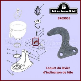 Loquet du levier d'inclinaison Kitchenaid W11246352 CYB-266277