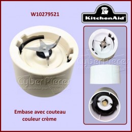 Embase crème Kitchenaid W10279521 CYB-116923