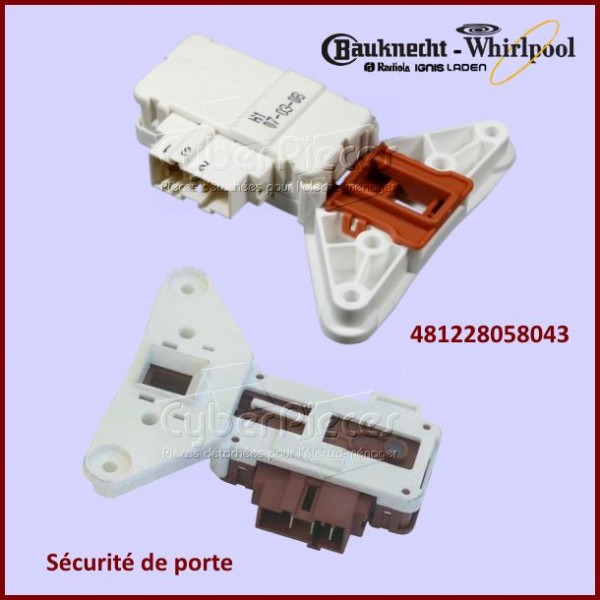 Sécurité de porte Whirlpool 481228058043 CYB-184458