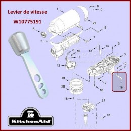 Levier de vitesse Kitchenaid W10775191 CYB-218177