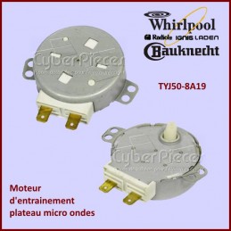 Whirlpool moteur entrainement plateau micro ondes pour micro ondes WHIRLPOOL 