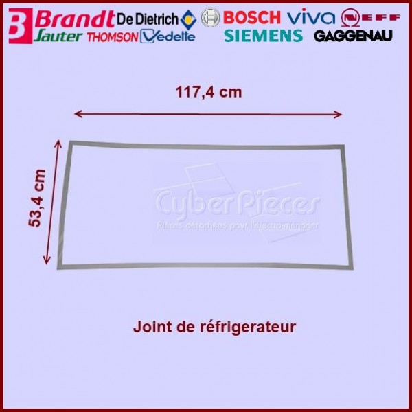 Joint de réfrigérateur Bosch 00230044 CYB-021043