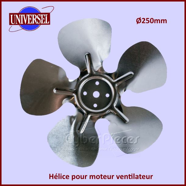 Hélice Soufflante pour ventilateur universel