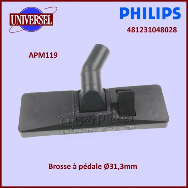 Brosse à pédale Ø31,3mm Philips 481231048028 CYB-217354