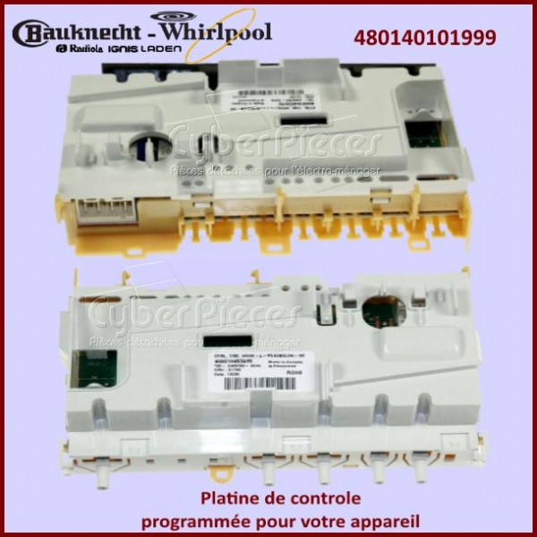 Carte électronique configuré Whirlpool 480140101999 GA-178020