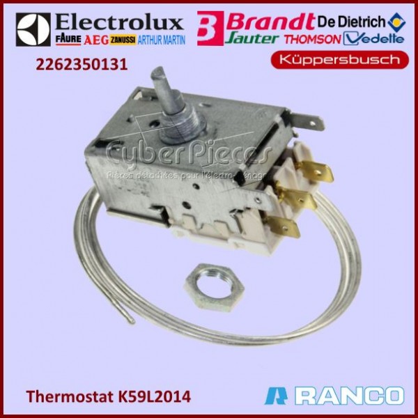 Thermostat K59L2014 Electrolux 2262350131 CYB-064576