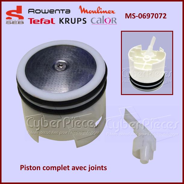 Piston avec joints KRUPS MS-0697072