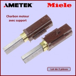 Charbons (x2) avec support 32x9,5x6,3mm Miele 2830480 2311480 CYB-040716