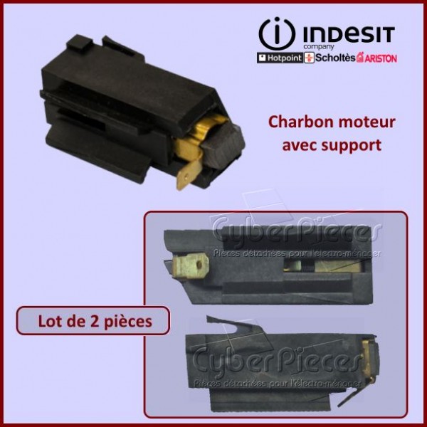 Charbon moteur avec support 28x9x4mm Charbon moteur avec support 28x9x4mm