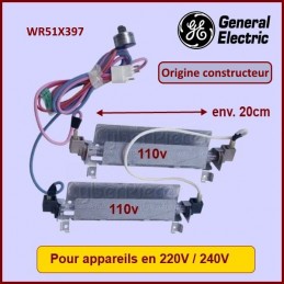 Résistance de dégivrage Origine constructeur GE WR51X397 CYB-112840