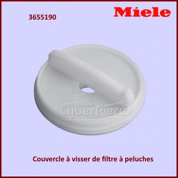 Bouchon de filtre à peluche Miele 3655190 CYB-384490