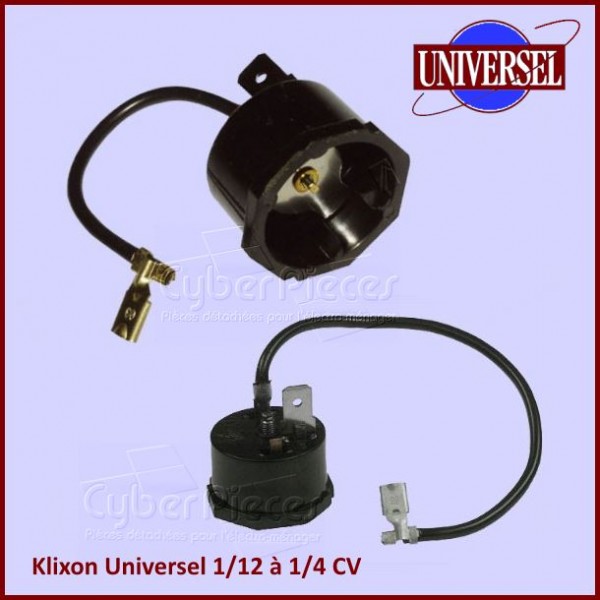 Klixon Universel 1/12 à 1/4CV compresseur CYB-014403