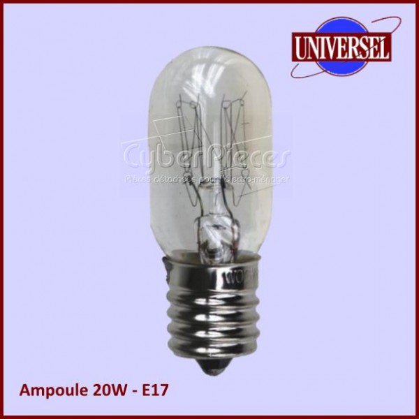 Ampoule 20W - E17 -220/240V CYB-015271