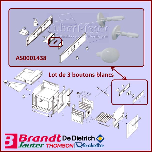 Bouton programmateur AS0001438