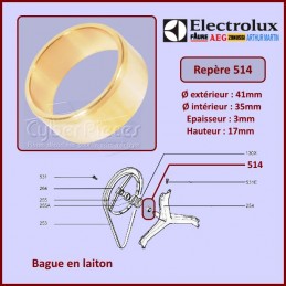 Bague Laiton Electrolux 1100991221***épuisé*** CYB-053655