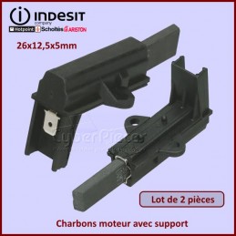 Charbon moteur avec support 26x12,5x5mm CYB-008716