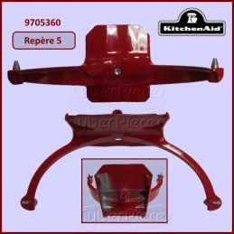 Support de bol rouge Kitchenaid 9705360 CYB-267441