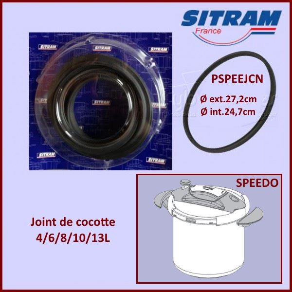 Joint de couvercle SENSOR OPTIMA 6L 790401 790401 Cocotte-minute® SEB