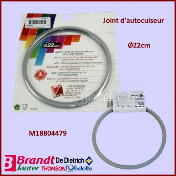 Pièce détachée FAGOR JOINT D AUTOCUISEUR FAGOR 220MM