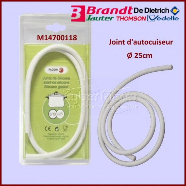 Joint autocuiseur Brandt M14700118 - Ø25cm CYB-264105