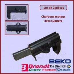 Charbon moteur avec support 25x12,5x5mm CYB-071383