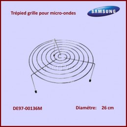 Trépied Grande Hauteur - Grille Support Inox Ø26cm CYB-307970