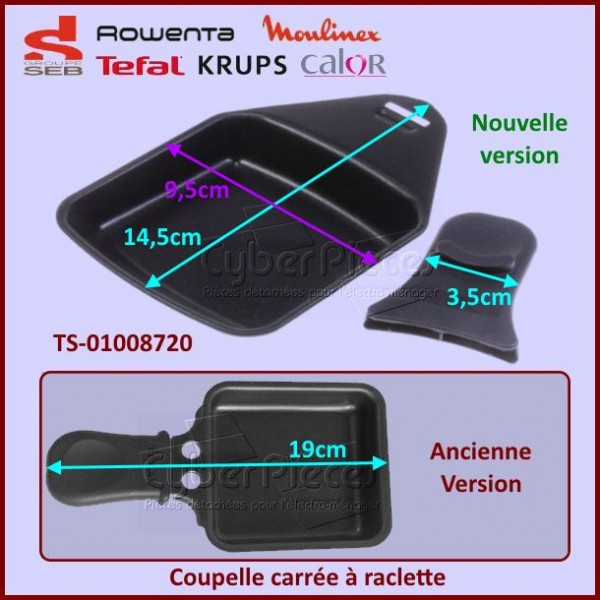 Coupelles pour raclette - TEFAL OVATION RE600012