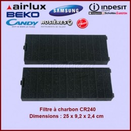 Filtre à charbon Type CR240 - ACK62260 - ACM26 - ACC918 CYB-267878