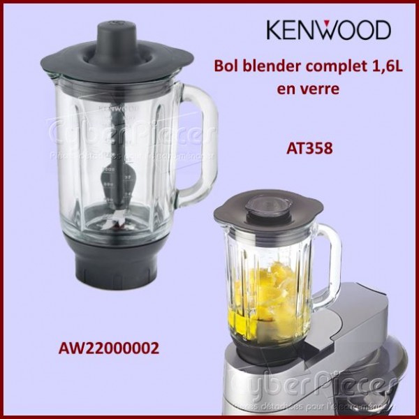 Le kit complet blender AT358 Kenwood AW22000005
