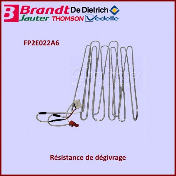 Résistance de dégivrage Brandt FP2E022A6 CYB-227551