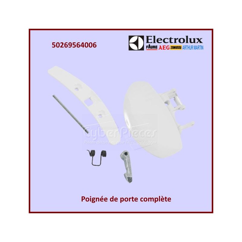 Poignée complète de porte Electrolux 50269564006 CYB-088909