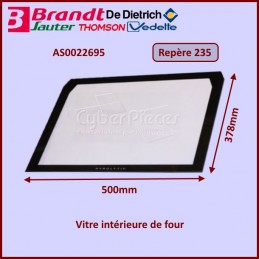 Verre de porte intérieur AS0022695 CYB-270557