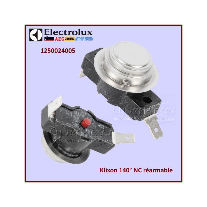 Thermostat klixon 140° NC réarmable 1250024005 CYB-045070